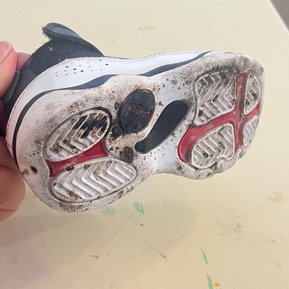 Toddler Air Jordan 6 Rings Basketball Shoes - Picture 6 of 8